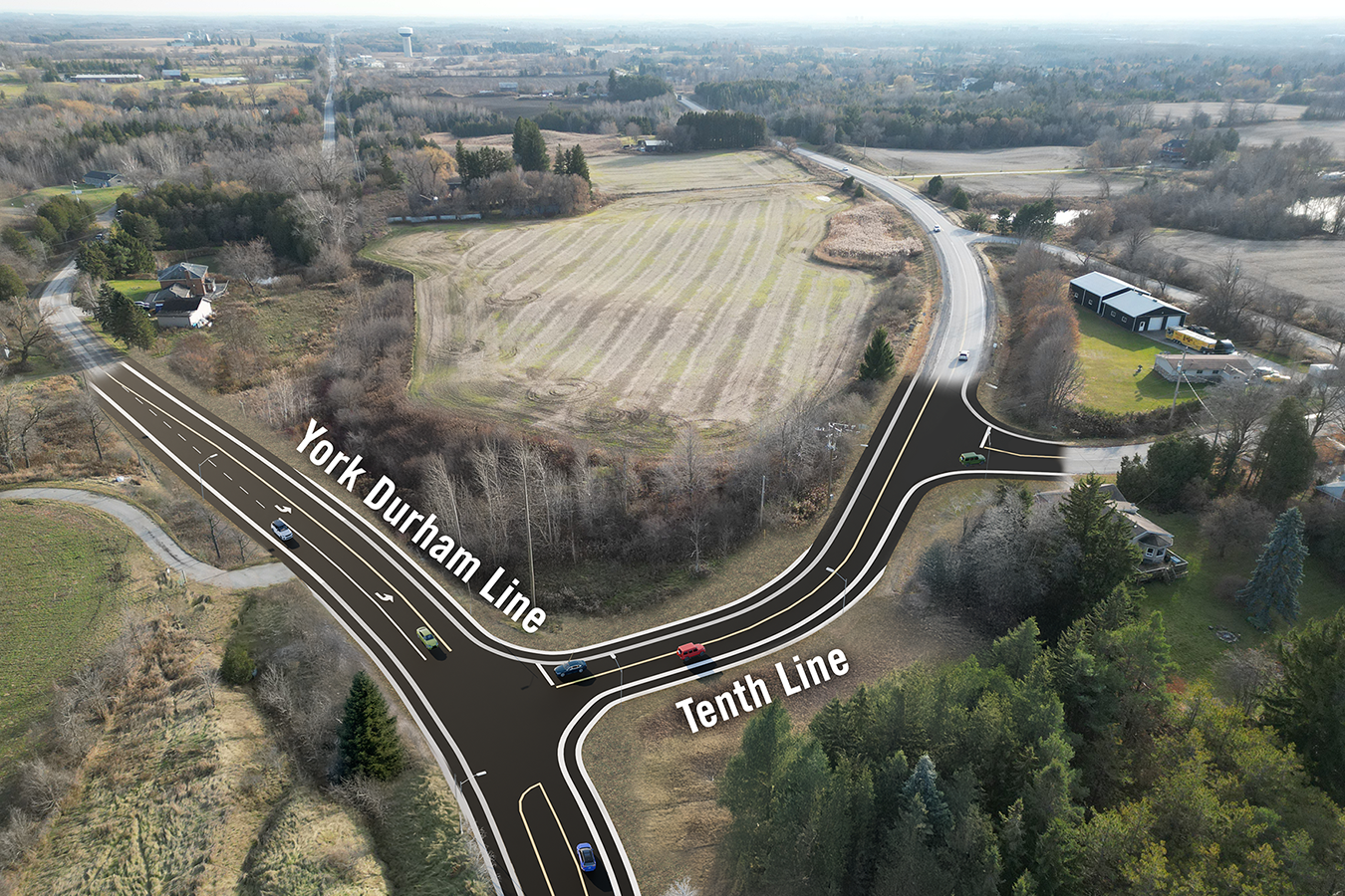 Tenth Line and York Durham Line After