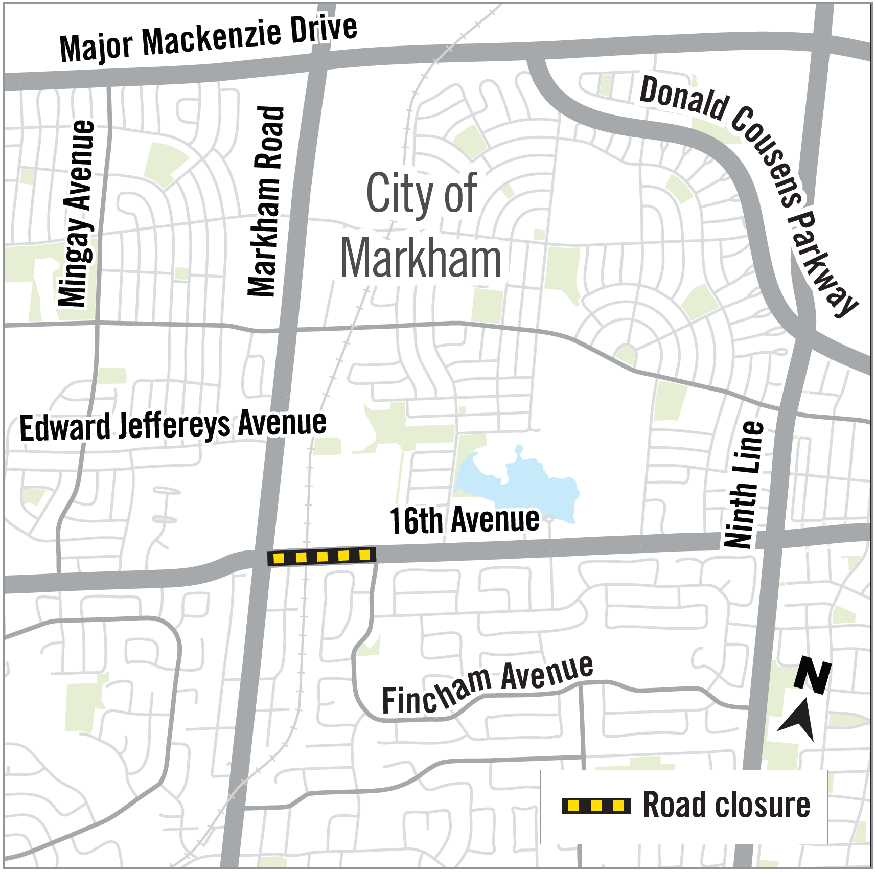 Completing the rehabilitation of a 1.5 km section of the York Durham Sewage System (YDSS) on 16th Avenue in the City of Markham