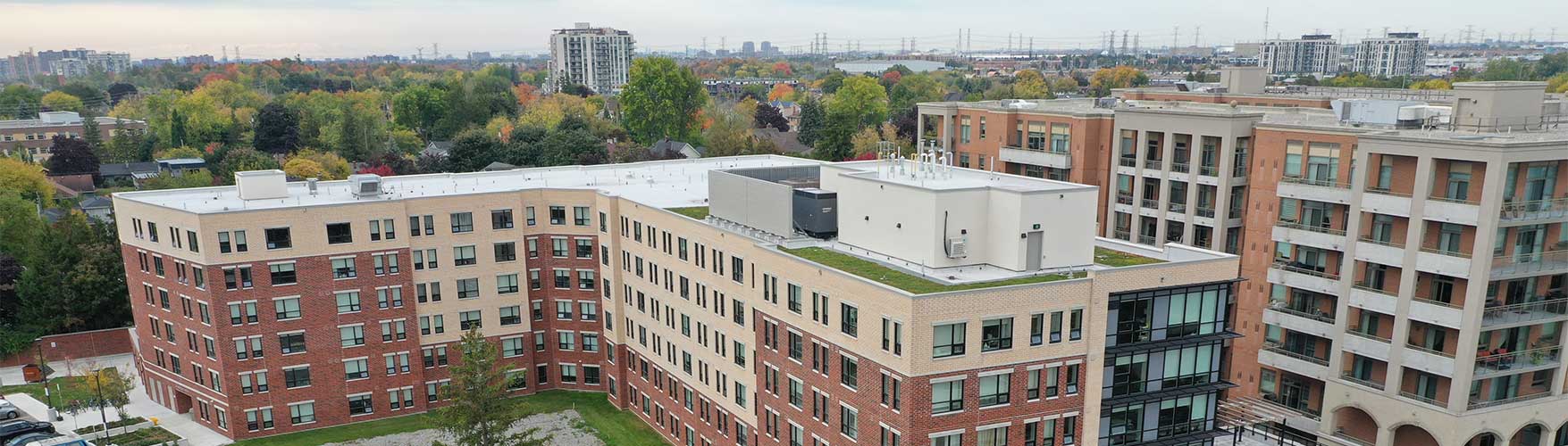 Multiple Buildings in the skyline