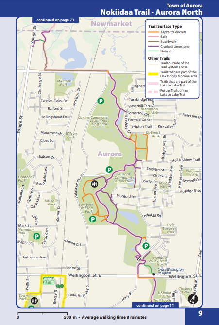 Aurora Nokiidaa Trail North Map