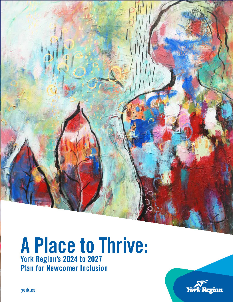 Local Immigration Partnership 2023 to 2026 Newcomer Inclusion Plan cover page