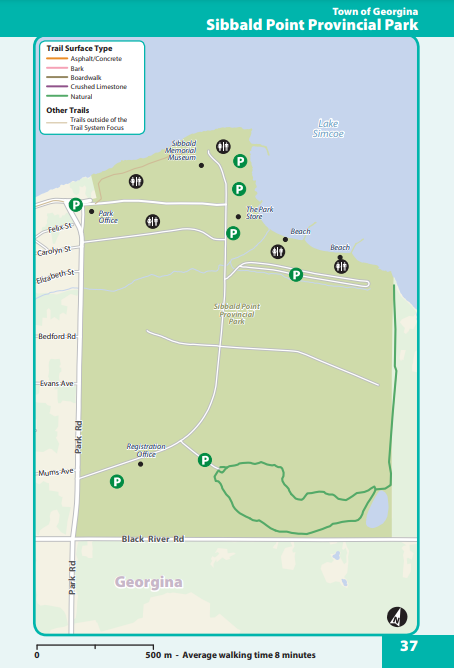 Georgina Sibbalds Point map