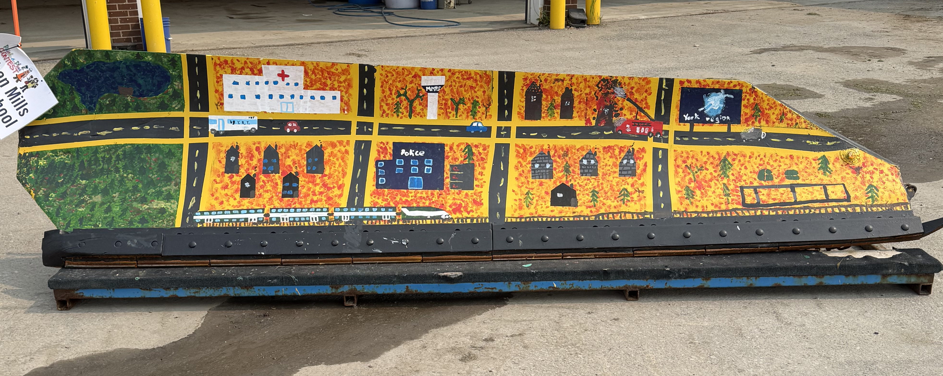 Milliken Mills Public School plow design 2025