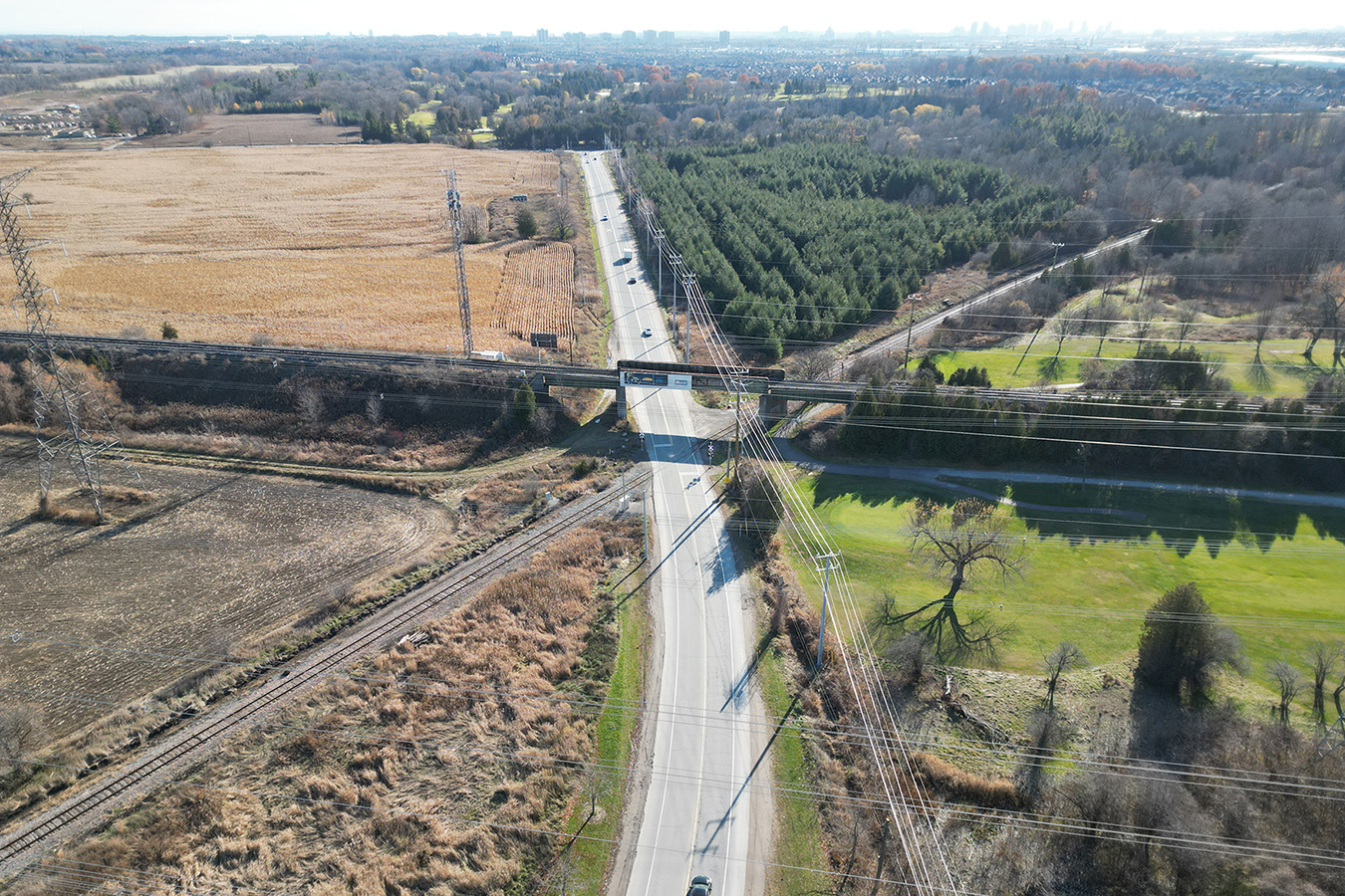 Ninth Line and Donald Cousens Parkway