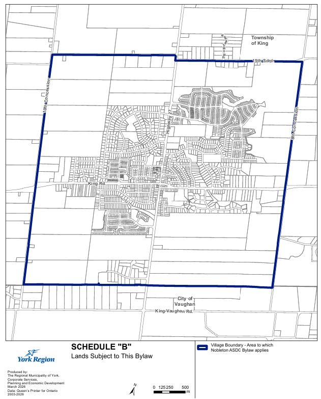 map illustrating the location to which Bylaw No. 2026-21 applies