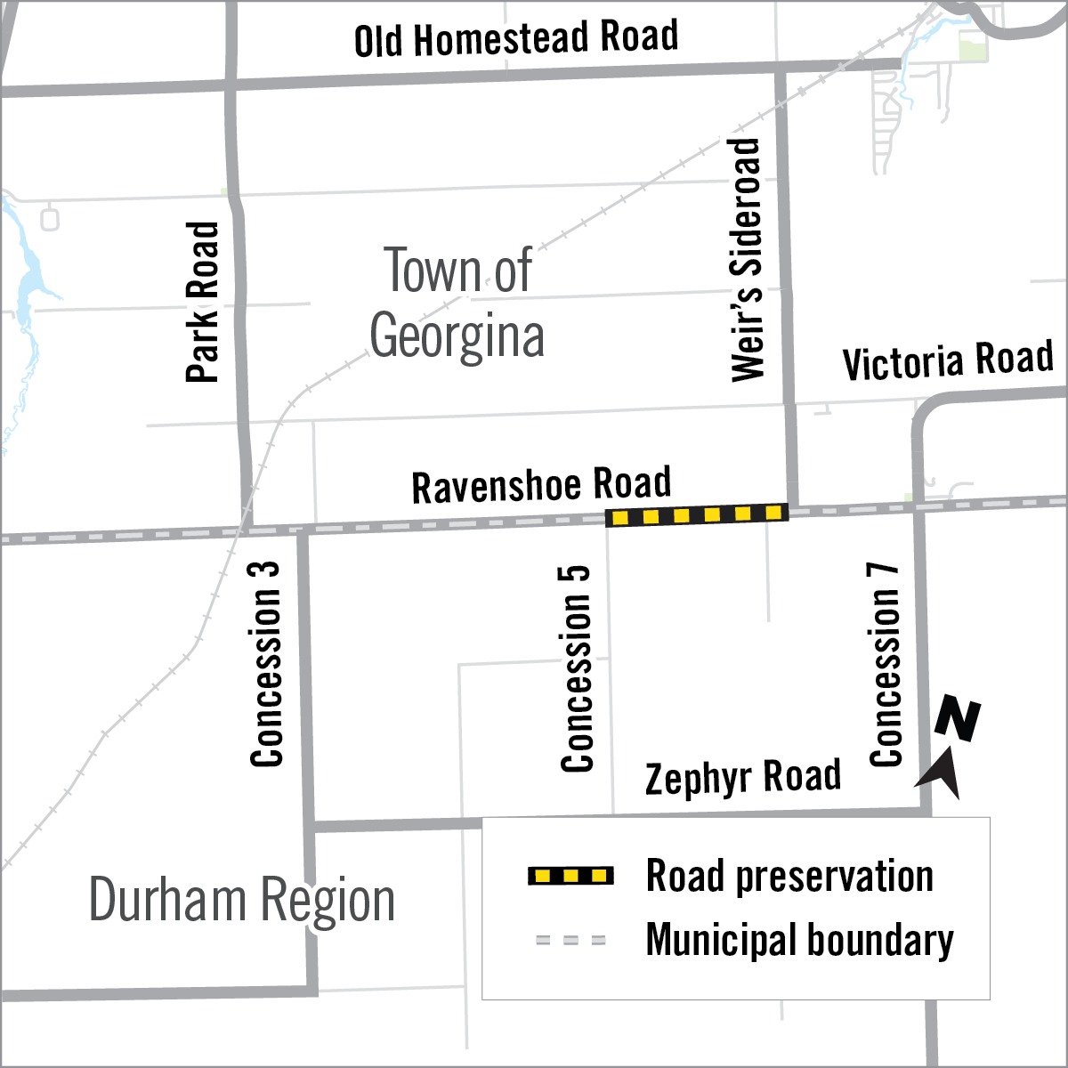 Road preservation on Ravenshoe Road