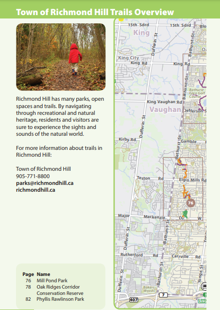 Richmond Hill Trails Overview Guide