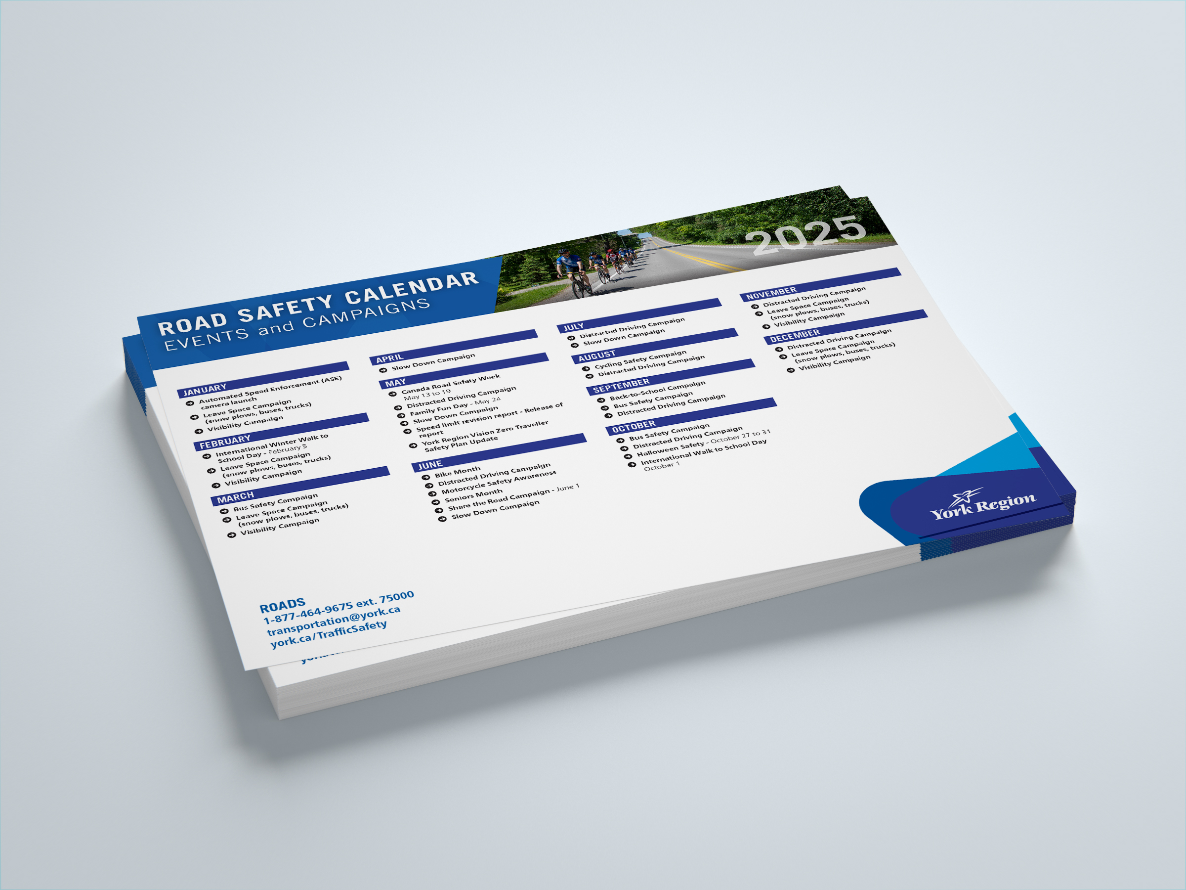 Road Safety Events and Campaigns Calendar