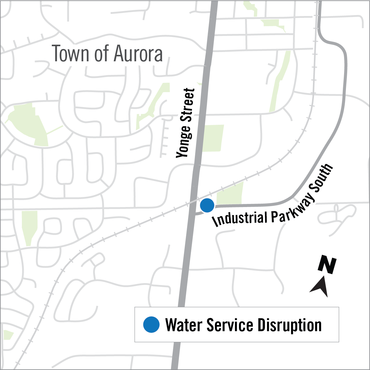 map of construction area