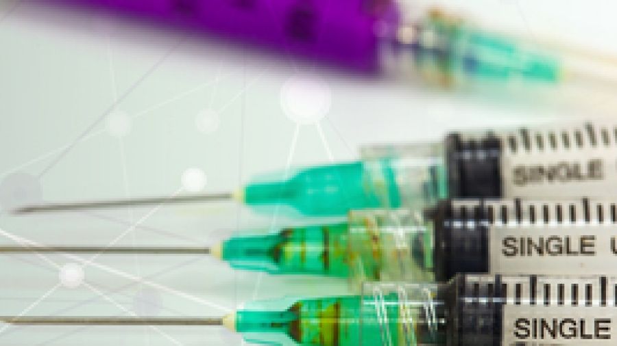 Single Use Only syringes. The use of these help prevent the spread of infections.