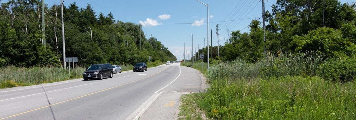 19th Avenue and Leslie street looking west