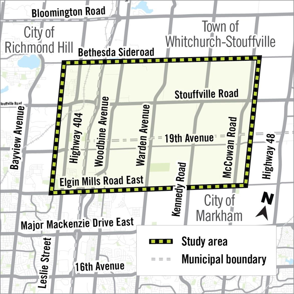 North Markham Study Area