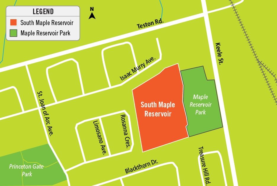 map of project area