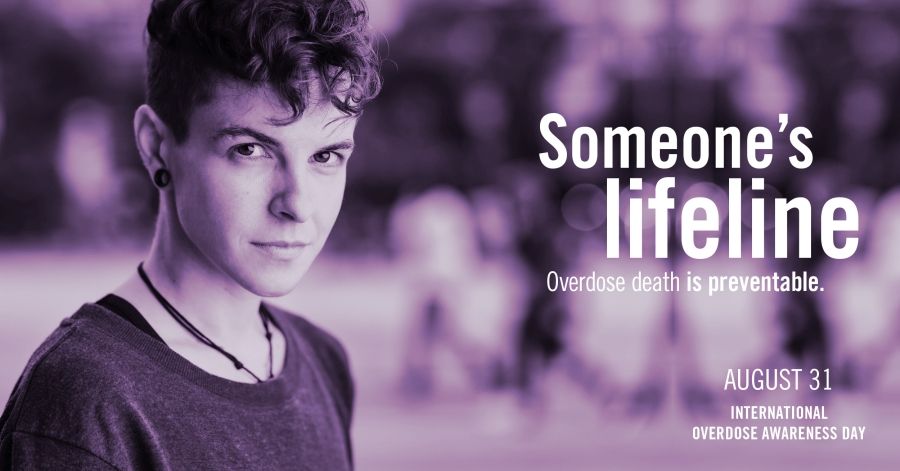 Someone's lifeline. Overdose death is preventable