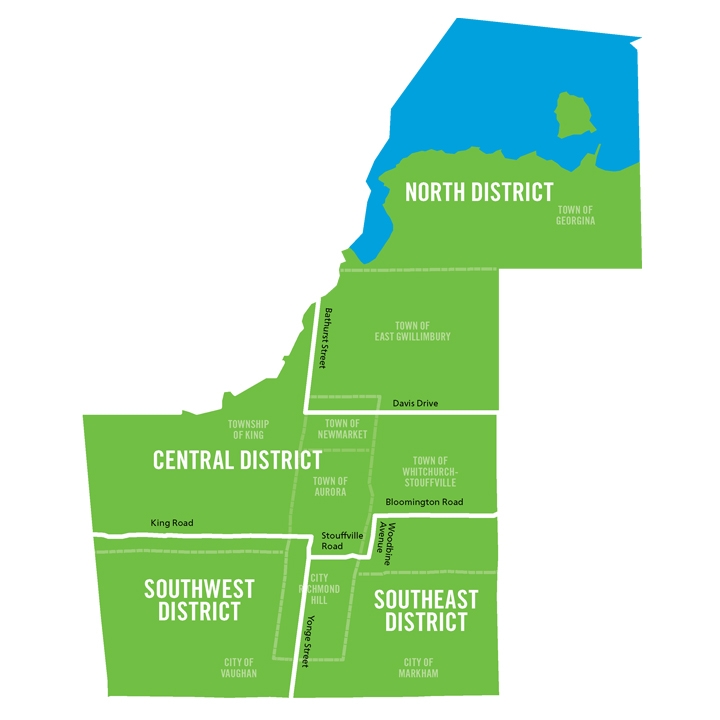 District Yard juristiction map. For a detailed description please call 1 877 464 9675 extension 75700.