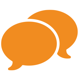 speech bubbles overlapping