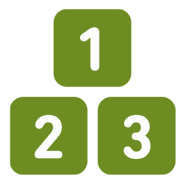 stacked numbered blocks