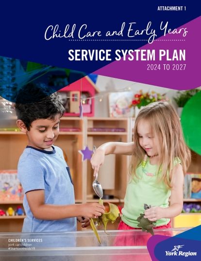 Child Care and Early Years Service System Plan 2024 to 2027