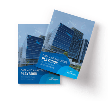 Image of the cover of the Data Analytics Master Plan Playbook