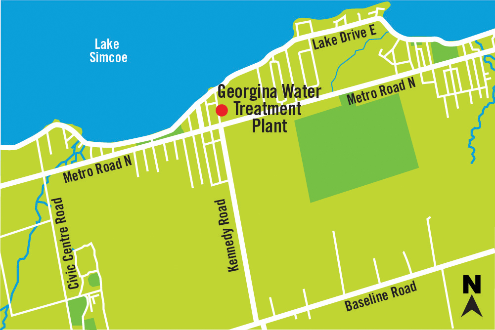 map of construction area
